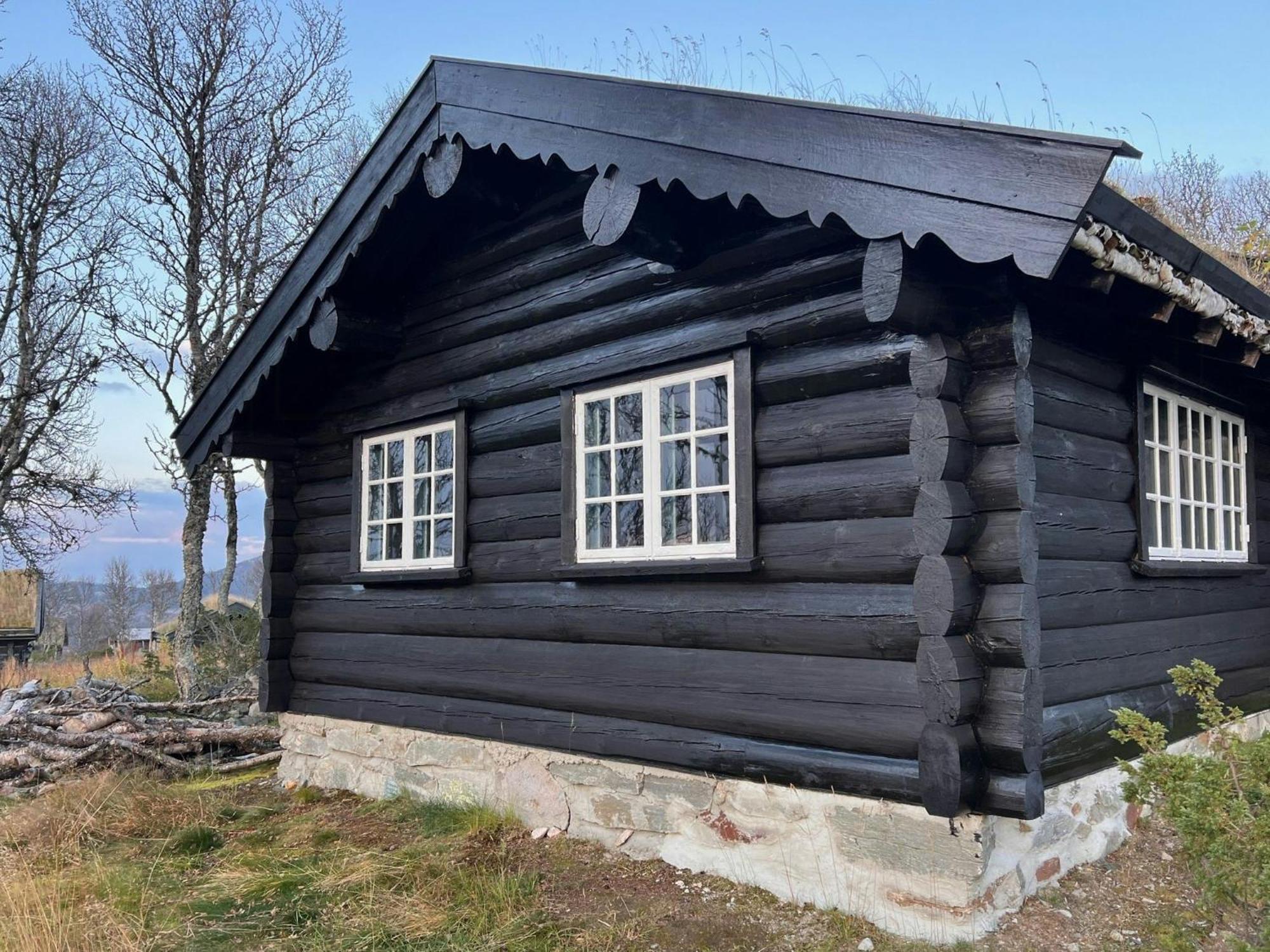 레울란 Traditional Log Cabin At Vierli 빌라 외부 사진