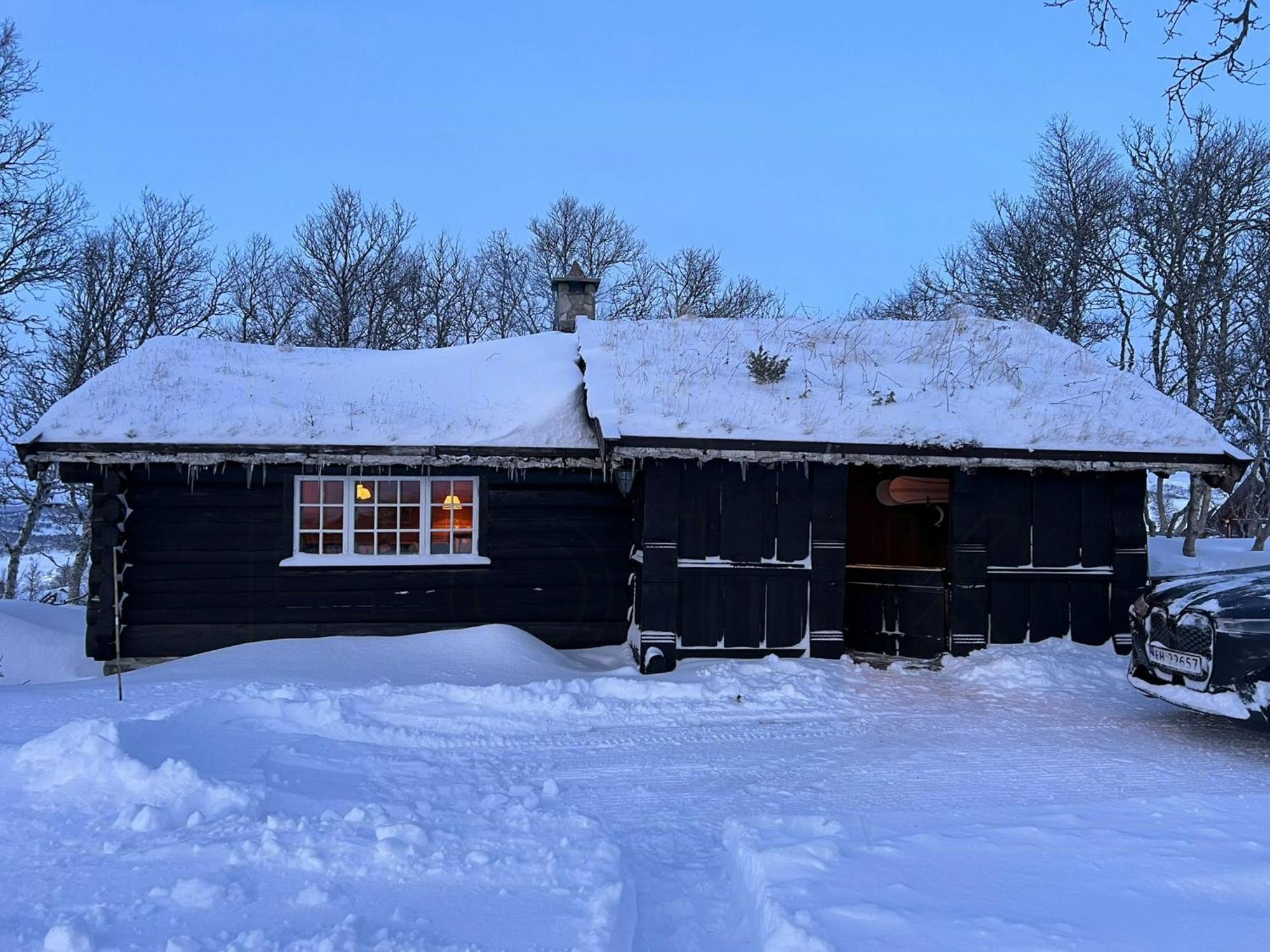 레울란 Traditional Log Cabin At Vierli 빌라 외부 사진